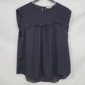 &. Layered Sleeveless Blouse